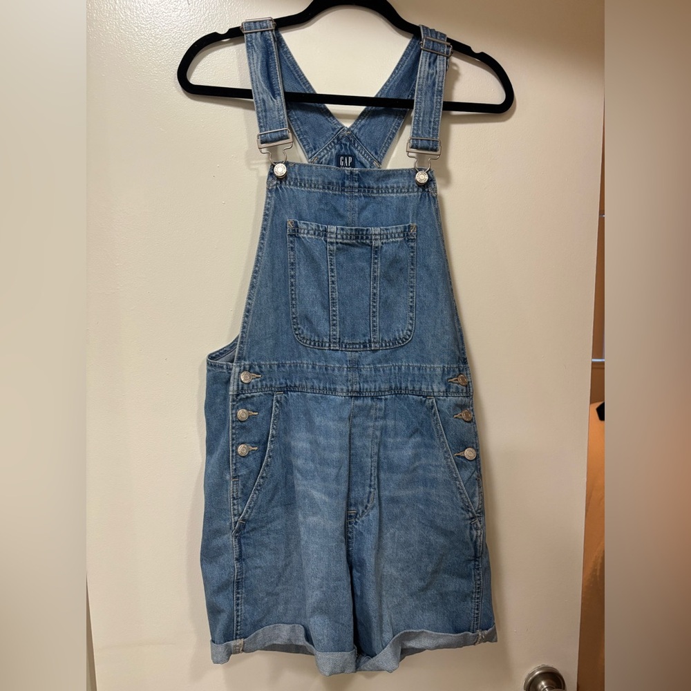 GAP Classic Blue Denim Overalls